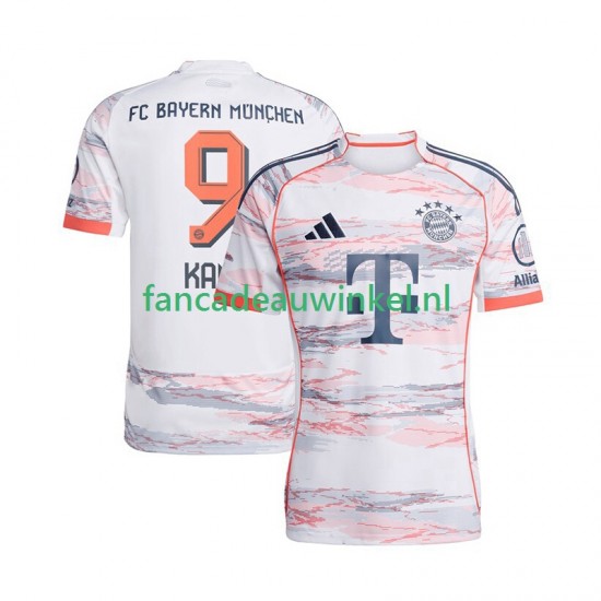 FC Bayern München Wedstrijdshirt met Korting Harry Kane 9 Uit Heren 2025-26 Korte Mouw