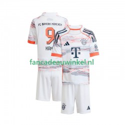 FC Bayern München Wedstrijdshirt met Korting Harry Kane 9 Uit Kind 2025-26 Korte Mouw