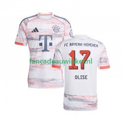 FC Bayern München Wedstrijdshirt met Korting Michael Olise 17 Uit Heren 2025-26 Korte Mouw