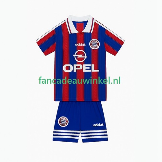 FC Bayern München Wedstrijdshirt met Korting 1995 1997 Retro Thuis Kind Korte Mouw