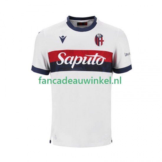 Wedstrijdshirt met Korting Bologna Uit Heren 2025-26 Korte Mouw