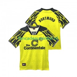 Borussia Dortmund Wedstrijdshirt met Korting 1995 Retro Thuis Heren 1994 Korte Mouw