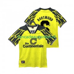 Borussia Dortmund Wedstrijdshirt met Korting SAMMER 6 1995 Retro Thuis Heren 1994 Korte Mouw