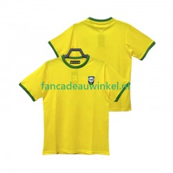 Brazilië Wedstrijdshirt met Korting 1970 Retro Thuis Heren Korte Mouw
