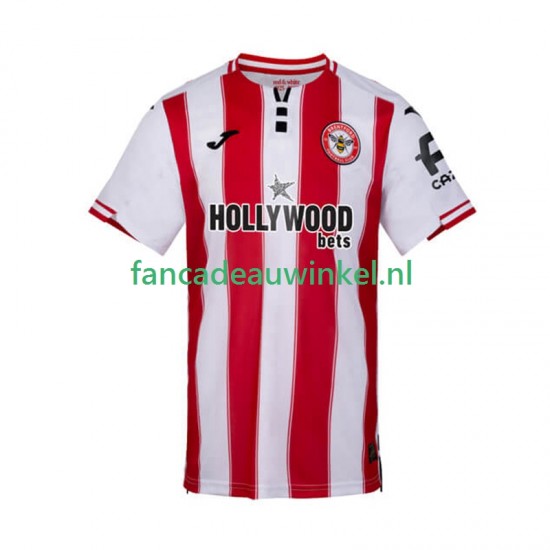 Wedstrijdshirt met Korting Brentford Thuis Heren 2025-26 Korte Mouw
