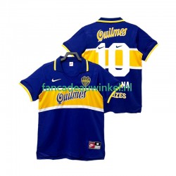 CA Boca Juniors Wedstrijdshirt met Korting MARADONA 10 1997 Retro Thuis Heren 1998 Korte Mouw