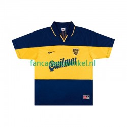 CA Boca Juniors Wedstrijdshirt met Korting 2000 Retro Thuis Heren 1999 Korte Mouw