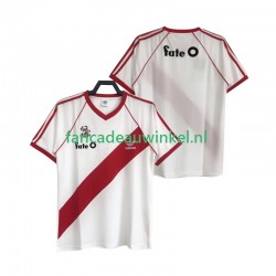 CA River Plate Wedstrijdshirt met Korting 1986 Retro Thuis Heren Korte Mouw