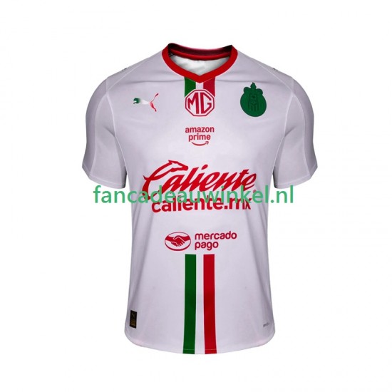 CD Guadalajara Wedstrijdshirt met Korting Uit Heren 2025-26 Korte Mouw
