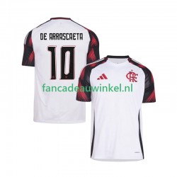 CR Flamengo Wedstrijdshirt met Korting Giorgian de Arrascaeta 10 Uit Heren 2025-26 Korte Mouw
