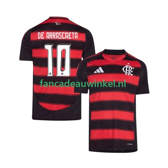 CR Flamengo Wedstrijdshirt met Korting Giorgian de Arrascaeta 10 Thuis Heren 2025-26 Korte Mouw