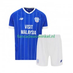 Cardiff City Wedstrijdshirt met Korting Thuis Heren 2025-26 Korte Mouw