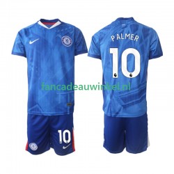Chelsea Wedstrijdshirt met Korting Cole Palmer 10 Thuis Kind 2025-26 Korte Mouw