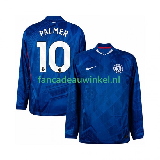 Chelsea Wedstrijdshirt met Korting Cole Palmer 10 Thuis Heren 2025-26 Lange Mouw