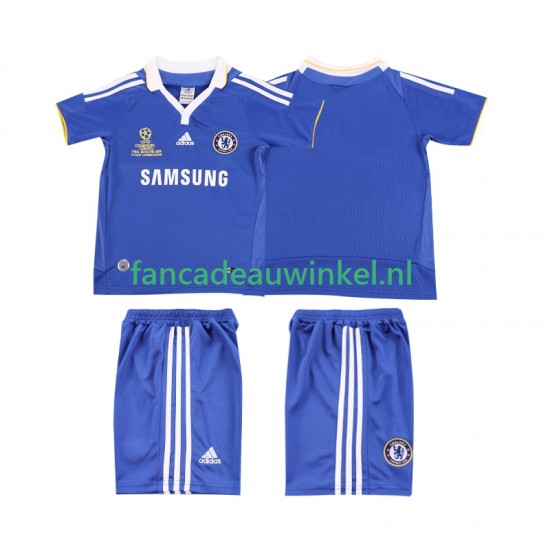 Chelsea Wedstrijdshirt met Korting 2007 Retro Thuis Kind 2008 Korte Mouw