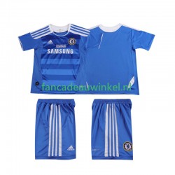 Chelsea Wedstrijdshirt met Korting 2012 Retro Thuis Kind 2011 Korte Mouw