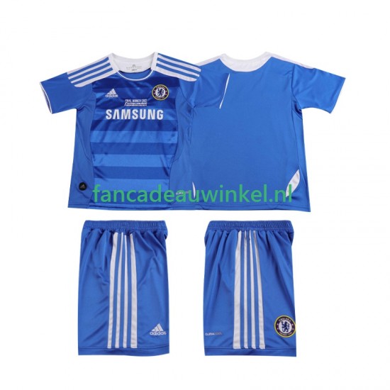 Chelsea Wedstrijdshirt met Korting 2012 Retro Thuis Kind 2011 Korte Mouw