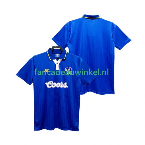 Chelsea Wedstrijdshirt met Korting 1995 1997 Retro Thuis Heren Korte Mouw