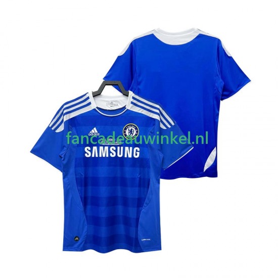Chelsea Wedstrijdshirt met Korting 2012 Retro Thuis Heren 2011 Korte Mouw