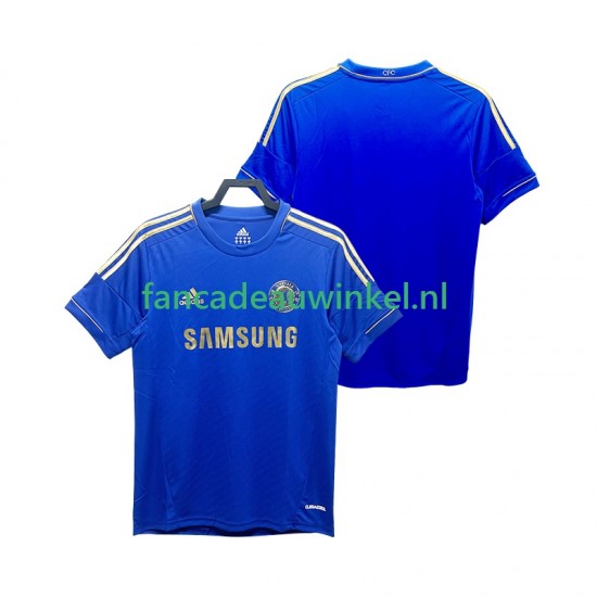 Chelsea Wedstrijdshirt met Korting 2012 2013 Retro Thuis Heren Korte Mouw