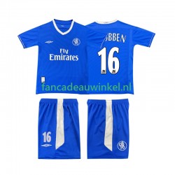 Chelsea Wedstrijdshirt met Korting Robben 16 2003 2005 Retro Thuis Kind Korte Mouw