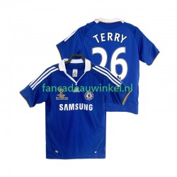 Chelsea Wedstrijdshirt met Korting TERRY 26 2007 Retro Thuis Heren 2008 Korte Mouw