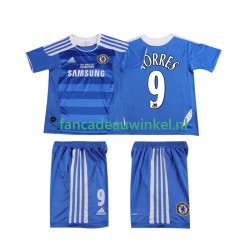 Chelsea Wedstrijdshirt met Korting Torres 9 2012 Retro Thuis Kind 2011 Korte Mouw
