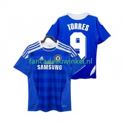 Chelsea Wedstrijdshirt met Korting Torres 9 2012 Retro Thuis Heren 2011 Korte Mouw