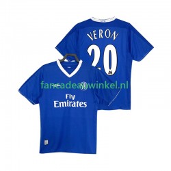 Chelsea Wedstrijdshirt met Korting VERON 20 2003 2005 Retro Thuis Heren Korte Mouw