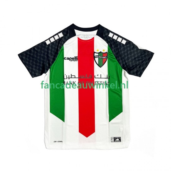 Club Deportivo Palestino Wedstrijdshirt met Korting Thuis Heren 2025-26 Korte Mouw
