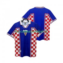 Kroatië Wedstrijdshirt met Korting Retro Uit Heren 1998 Korte Mouw