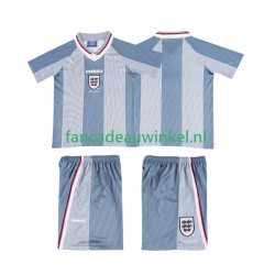Engeland Wedstrijdshirt met Korting 1996 Retro Uit Kind Korte Mouw