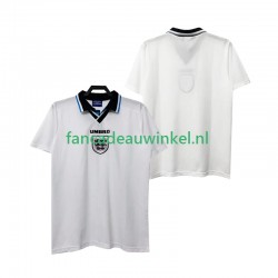 Engeland Wedstrijdshirt met Korting 1996 Retro Thuis Heren Korte Mouw