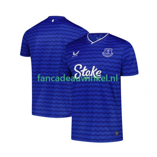 Everton Wedstrijdshirt met Korting Thuis Heren 2025-26 Korte Mouw