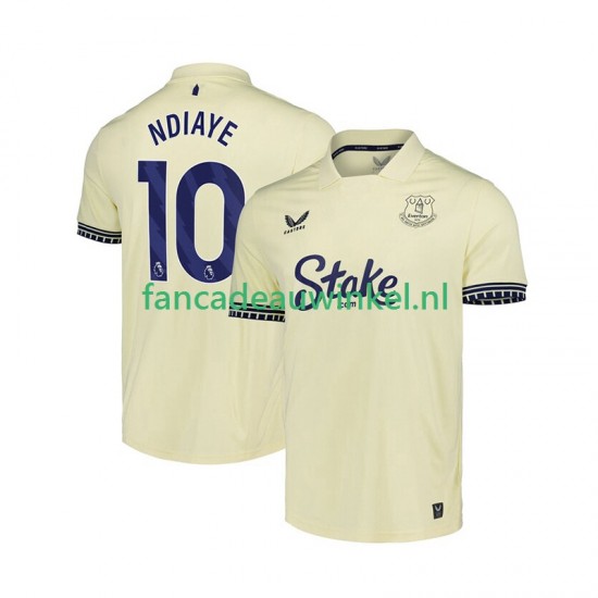 Everton Wedstrijdshirt met Korting Ndiaye 10 Uit Heren 2025-26 Korte Mouw