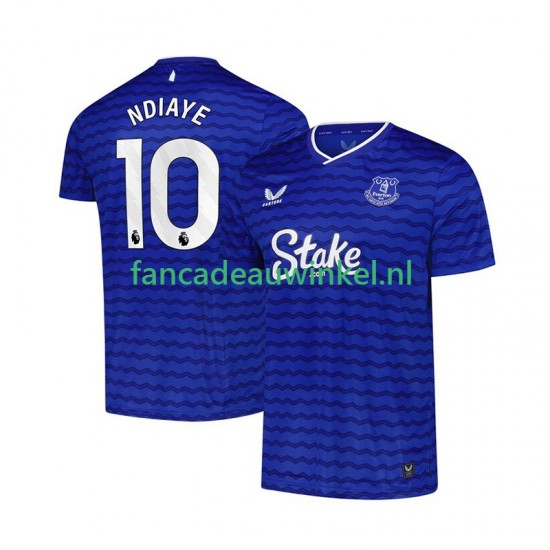 Everton Wedstrijdshirt met Korting Ndiaye 10 Thuis Heren 2025-26 Korte Mouw