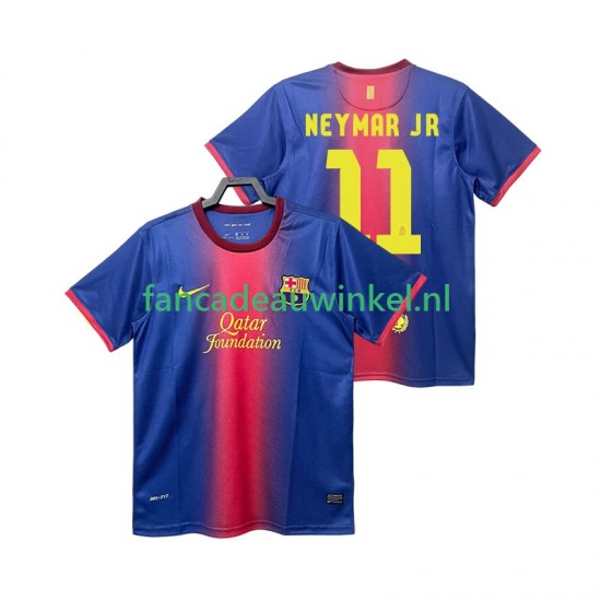 FC Barcelona Wedstrijdshirt met Korting Neymar JR 11 2012 2013 Retro Thuis Heren Korte Mouw