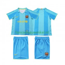 FC Barcelona Wedstrijdshirt met Korting 2007 Retro Uit Kind 2008 Korte Mouw
