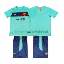 FC Barcelona Wedstrijdshirt met Korting Retro Uit Kind 2011 2010 Korte Mouw
