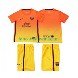 FC Barcelona Wedstrijdshirt met Korting 2012 2013 Retro Uit Kind Korte Mouw