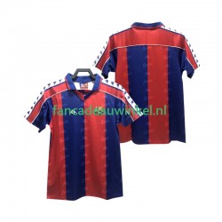 FC Barcelona Wedstrijdshirt met Korting 1992 1995 Retro Thuis Heren Korte Mouw