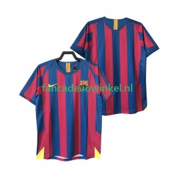FC Barcelona Wedstrijdshirt met Korting 2005 Retro Thuis Heren 2006 Korte Mouw