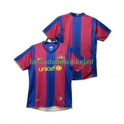 FC Barcelona Wedstrijdshirt met Korting 2007 Retro Thuis Heren 2008 Korte Mouw