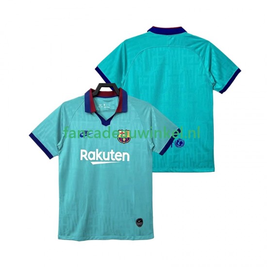 FC Barcelona Wedstrijdshirt met Korting 2019 2020 Retro 3rd Heren Korte Mouw