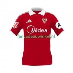Sevilla FC Wedstrijdshirt met Korting Uit Heren 2025-26 Korte Mouw