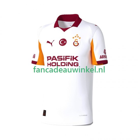 Galatasaray Wedstrijdshirt met Korting Uit Heren 2025-26 Korte Mouw