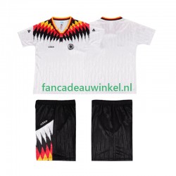 Duitsland Wedstrijdshirt met Korting Retro Thuis Kind 1994 Korte Mouw