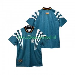 Duitsland Wedstrijdshirt met Korting 1996 Retro Uit Heren Korte Mouw