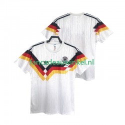 Duitsland Wedstrijdshirt met Korting 1990 Retro Thuis Heren Korte Mouw