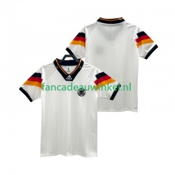Duitsland Wedstrijdshirt met Korting 1992 Retro Thuis Heren Korte Mouw